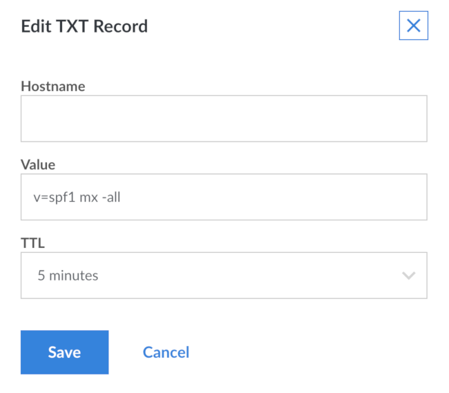 Linode DNS manager add SPF TXT record Linode DNS manager add SPF TXT record