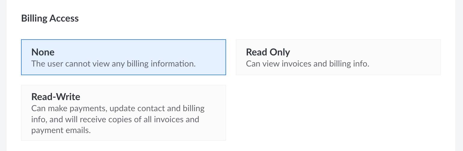 Billing Access Billing Access